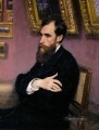 パベル・トレチャコフの肖像画 トレチャコフ美術館創設者 1883年 イリヤ・レーピン